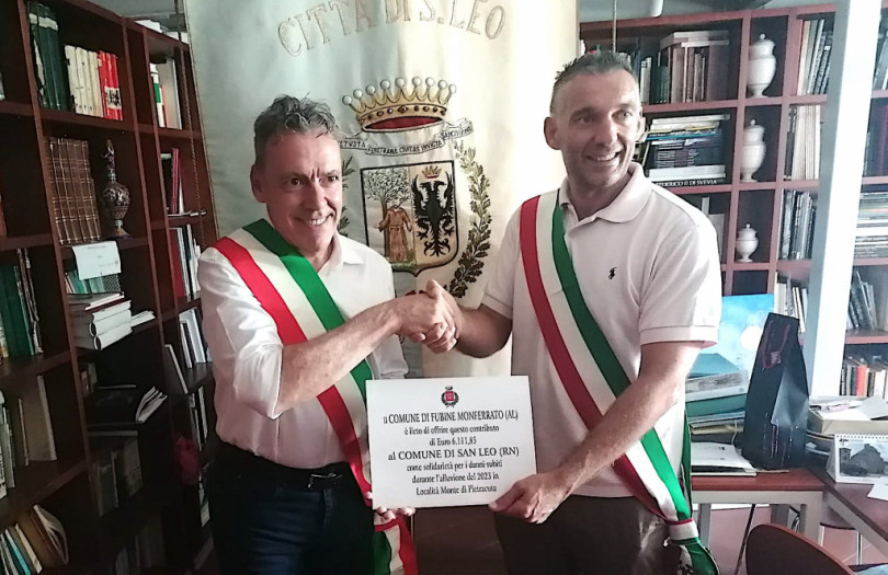 Da Fubine la solidarietà per la Romagna
